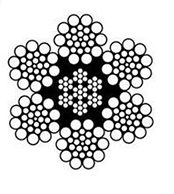 سیم بکسل فولادی گالوانیزه 19*6