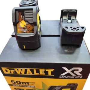 تراز لیزری شارژی Dfwalet XR طرح دیوالت با برد 50متر نور سبز باتری لیتیوم یون و استاندارد IP54